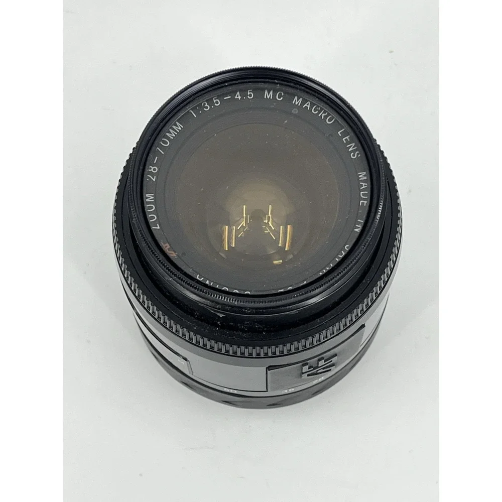 Minolta 5000 AF 35mm Camera with 2800 Maxxum Flash Cosina Lens PARTS / REPAIR